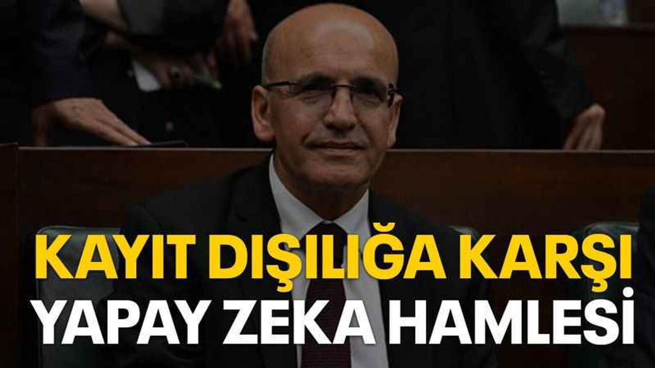 Kayıt dışılığa karşı yapay zeka hamlesi